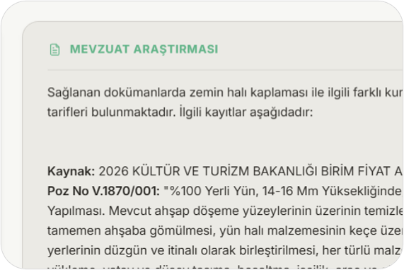 Resmi Mevzuattan Kaynaklı Analizler